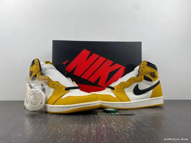 Rep Yellow High OG Air Ochre Jordan 1 DZ5485-701 0412